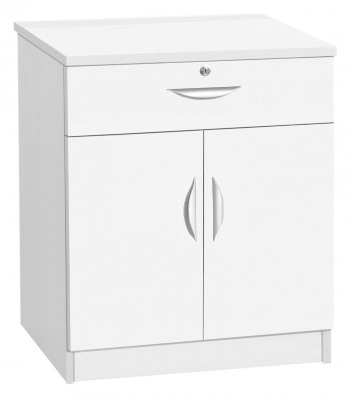 Cupboard Drawer Chest White 1