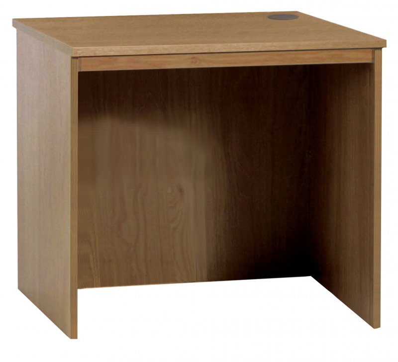 Medium Desk 850mm Wide English Oak 1