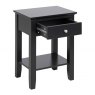 AVERY BEDSIDE TABLE 1 DRAW- BLACK 3