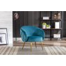 Faccombe accent chair - federal blue 1
