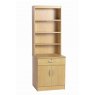 Cupboard Drawer Chest With Hutch Classic Oak 1