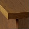 Desk Height Cupboard 300mm Wide With Hutch Classic Oak 2