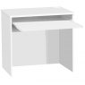 Medium Desk 850mm Wide With Slide-Out Keyboard White 1