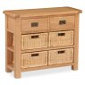 WEB EXCLUSIVE FAWLEY SMALL SIDEBOARD WITH BASKETS