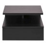 ARENA WALL BEDSIDE TABLE LACQUERED DARK GREY 2
