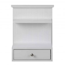 AVERY WALL BEDSIDE TABLE- WHITE
