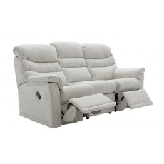 MALVERN 17 3 STR DOUBLE RECLINER SOFA WITH 3 CUSHIONS
