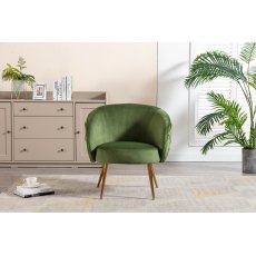 FACCOMBE ACCENT CHAIR - FERN GREEN