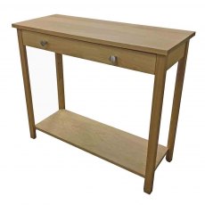 OSLO SOLID TOP CONSOLE TABLE WITH DRAWER
