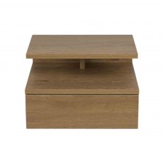 ARENA WALL BEDSIDE TABLE PAPER WILD OAK