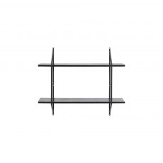ATTUNE WALL UNIT SYSTEM 1 BLACK STAINED & BLACK