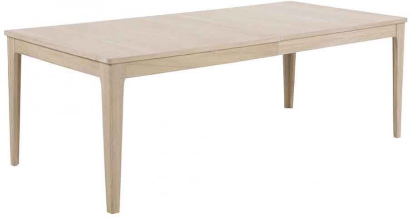 ACACIA DINING TABLE- WHITE PIGMENTED OAK 1