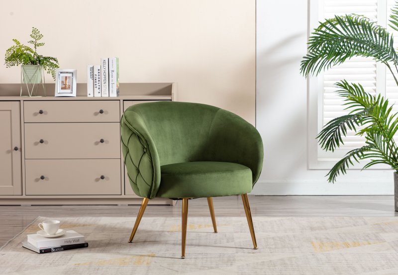 Faccombe accent chair - fern green 1