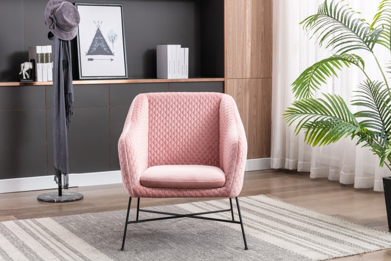 Firgo accent chair - powder pink 2