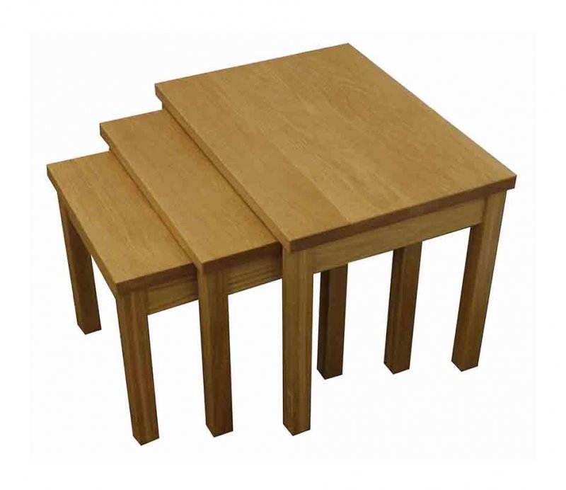 SOLID TOP NEST OF TABLES