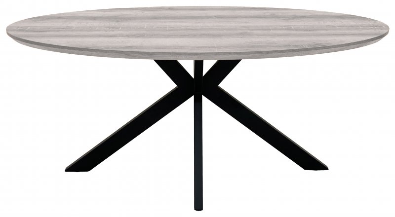 Wickham oval table 1800mm grey 1