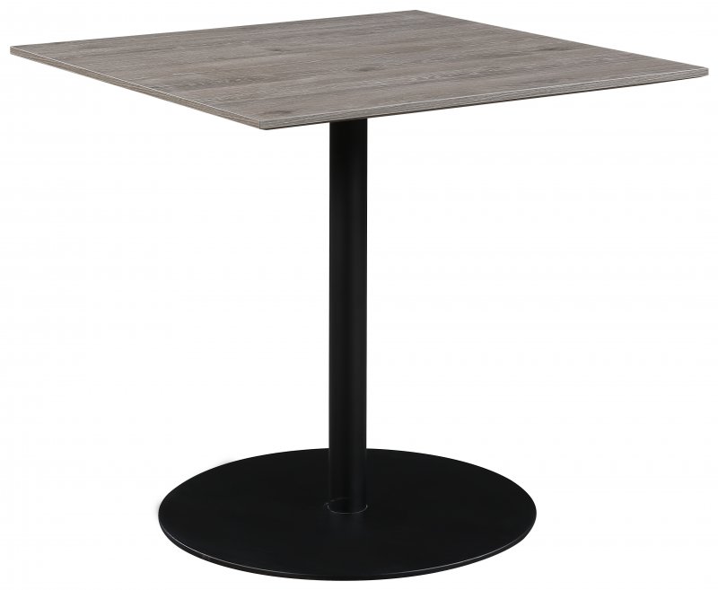 Wickham square dining table 800mm grey 1