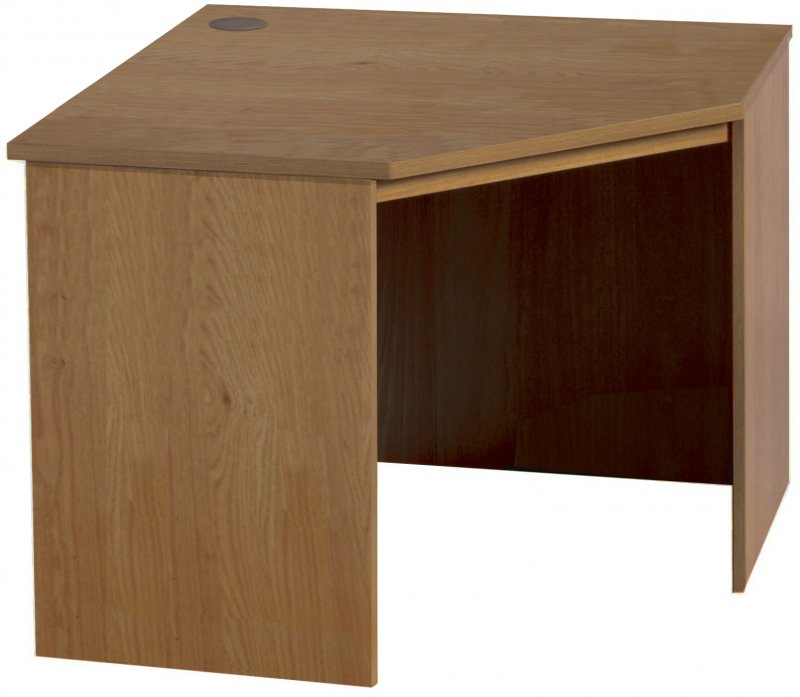 Corner Desk English Oak 1