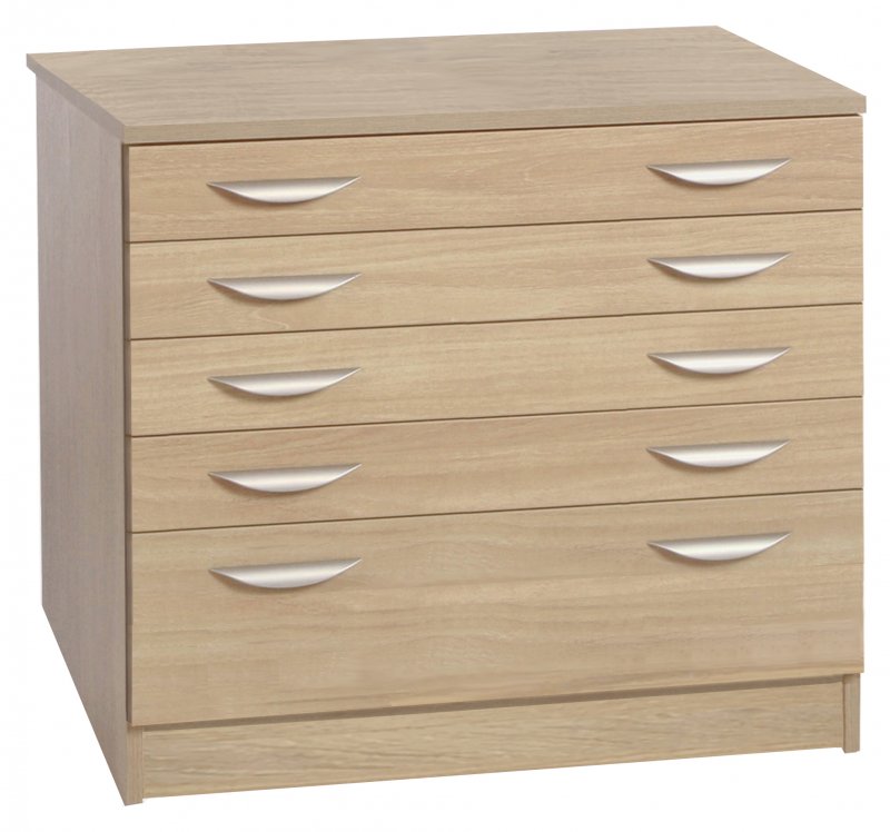 A2 Plan Chest With Deep Lower Drawer Sandstone 1