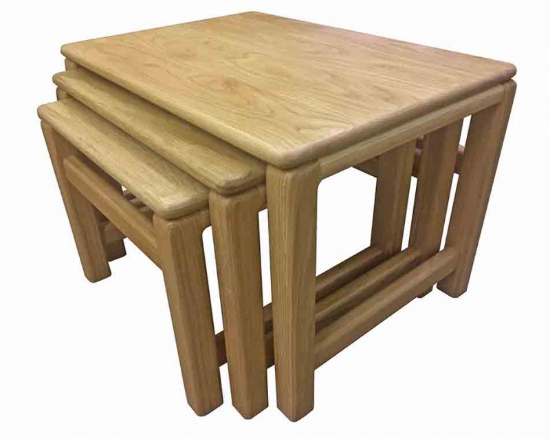 SOLID TOP NEST OF TABLES