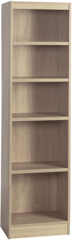 Tall Bookcase 480mm Wide Sandstone 1