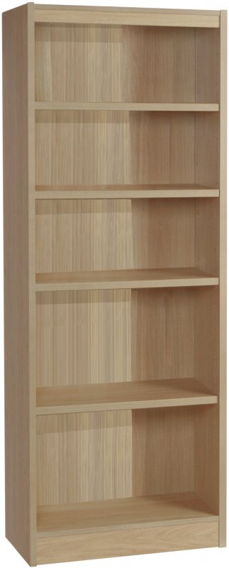 Tall Bookcase 600mm Wide Sandstone 1