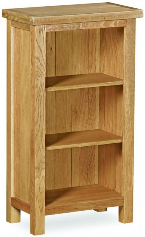 Fawley Lite Low Narrow Bookcase, Short Narrow Bookcase With Doors