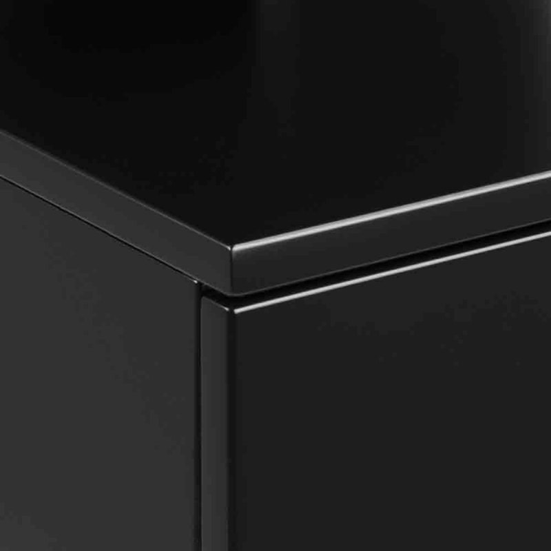 ARENA WALL BEDSIDE TABLLE LACQUERED BLACK 5
