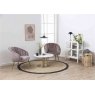ARCADE COFFEE TABLE- MARBLE TOP BRUSHED BRASS BASE 4
