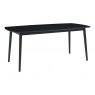 ATLAS DINING TABLE- OAK BLACK STAINED 1