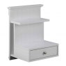 AVERY WALL BEDSIDE TABLE- WHITE 1