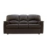 Chloe 3 seater recliner leather