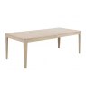 WEB EXCLUSIVE ACACIA DINING TABLE- WHITE PIGMENTED OAK