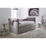 WEB EXCLUSIVE LOPSHILL FABRIC DAY BED & TRUNDLE BEDSTEAD 90CM MINK