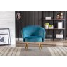 Faccombe accent chair - federal blue 2