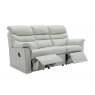 Malverns seater 3 cushion recliner sofa leather