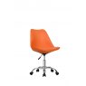 Northend swivel chair orange 1