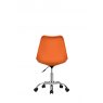 Northend swivel chair orange 2