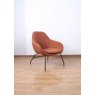Littleton accent chair - rust 1
