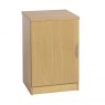 Desk Height Cupboard 480mm Wide Classic Oak 1