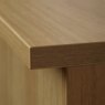 Desk Height Cupboard 480mm Wide With Hutch Classic Oak 2