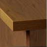 Desk Height Cupboard 600mm Wide With Hutch English Oak 2