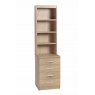 4 Drawer Unit With Hutch Sandstone 1