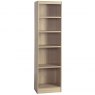 Tall Bookcase 480mm Wide Sandstone 1