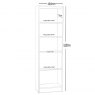 Tall Bookcase 480mm Wide Sandstone 3