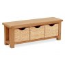 WEB EXCLUSIVE FAWLEY BENCH WITH BASKETS