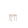ANNECY COTTON PAINTED TOP BEDROOM STOOL AC218