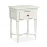 ANNECY WHITE PAINTED TOP NIGHSTAND