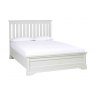 low foot end bed white