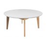 ABLE COFFEE TABLE- LACQUERD TOP